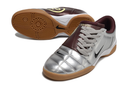 Total 90 'BORDEAUX/SILVER' 2025 - INDOOR SOCCER CLEATS