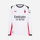 Milan Away Long Sleeve Fan Jersey 2025/26