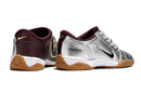 Total 90 'SILVER/Bordeaux' 2025 - INDOOR SOCCER CLEATS