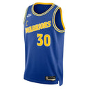 Stephen Curry Golden State Warriors 2023 NBA Jersey Royal - Classic Edition